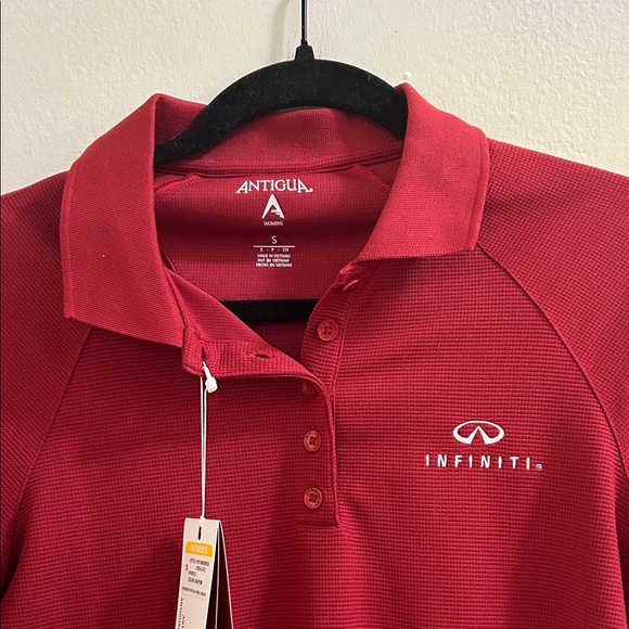 Antigua Crimson Polo Shirt - Picture 5 of 9